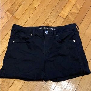 Black American Eagle shorts
